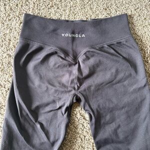 YoungLA Charcoal High-Waisted Leggings